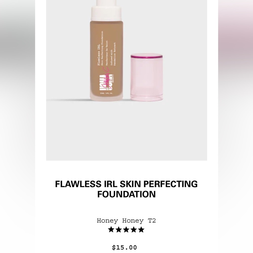 Brand New! Flawless skin foundation by UOMA